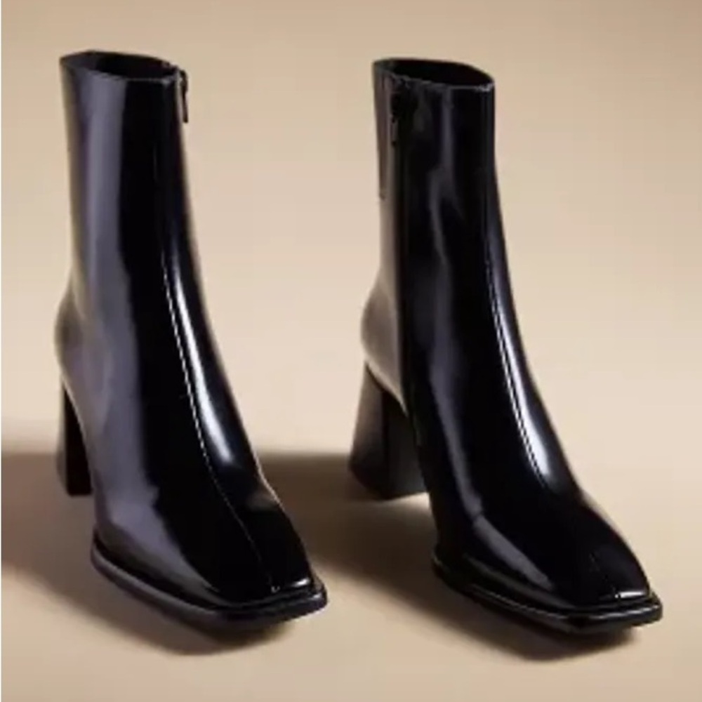 Jeffrey Campbell Sherpal Square Toe Boots